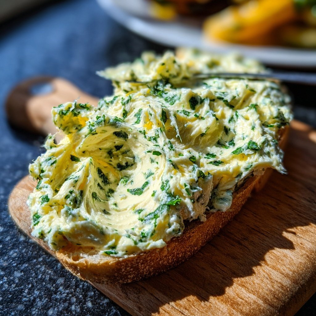 Kräuterbutter Für Ofengemüse
