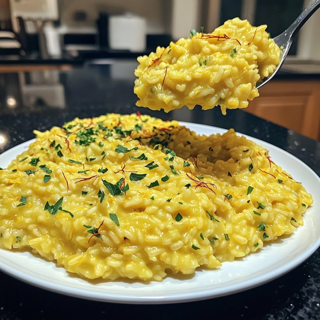 Risotto mit Safran