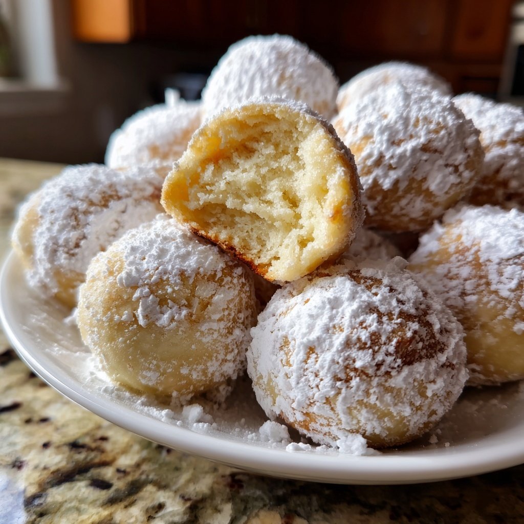Quarkbällchen ohne Hefe