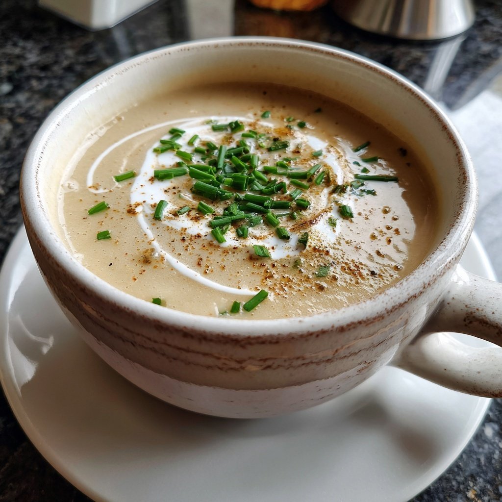 Blumenkohlsuppe mit Kokosmilch