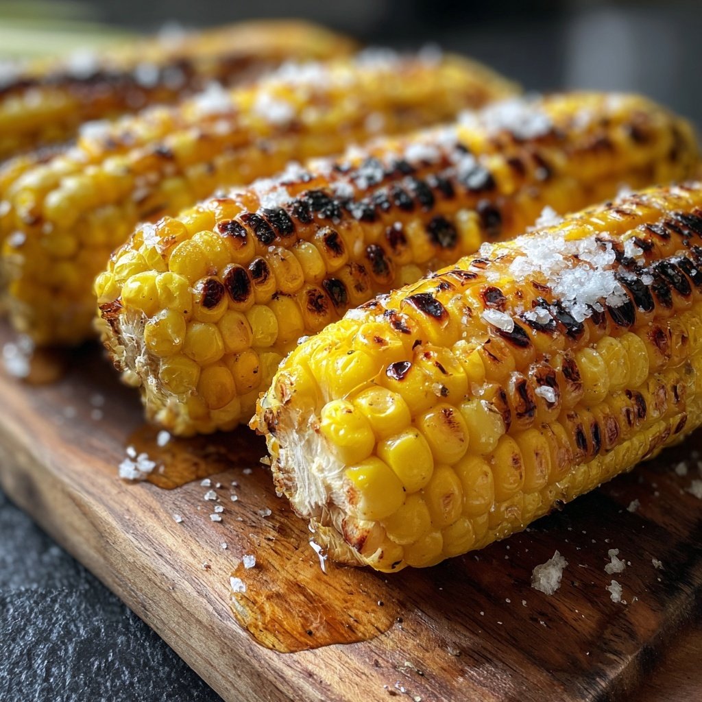 Gegrillte Maiskolben Mit Butter