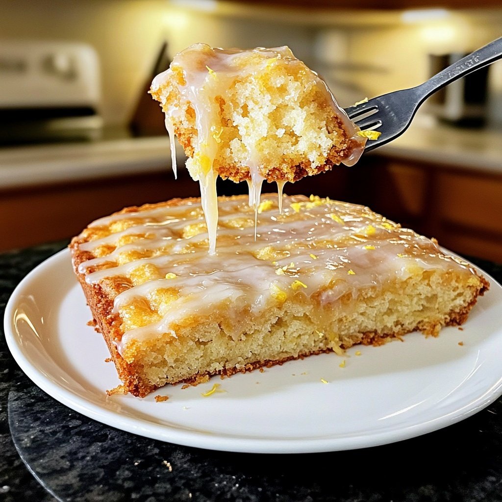 Zitronenkuchen saftig