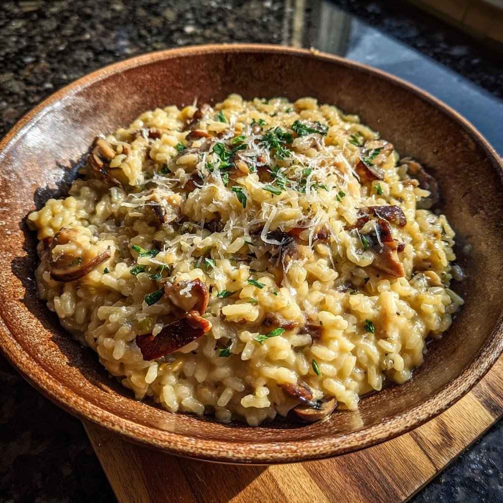 Risotto mit Champignons