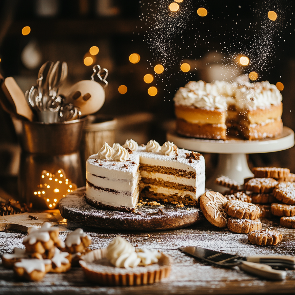 Moderne Dessert-Kollektion