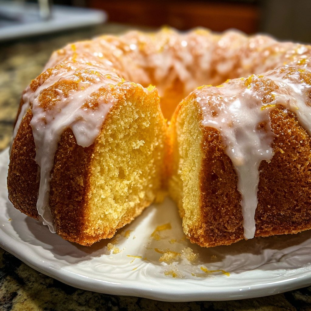 Zitronenkuchen mit Olivenöl